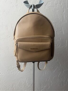 Michael Kors Tan Leather Backpack